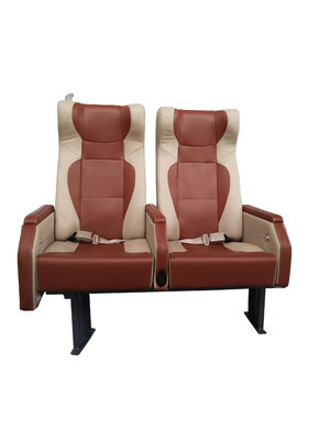 Fabric Cloth Cover Reclining Bus Seats High Density Sponge 1180*440*1130 Mm