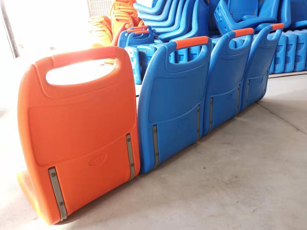 Abs Plastikowy autobus pojedynczy / podwójny siedzący łódź siedzący z poduszką dla statku City Bus