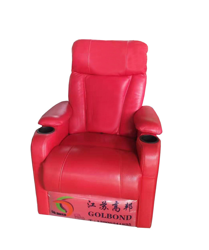 Gęstość kości Gąbki Sofa siedząca w teatrze Czerwony Kolor 930*530*1020mm
