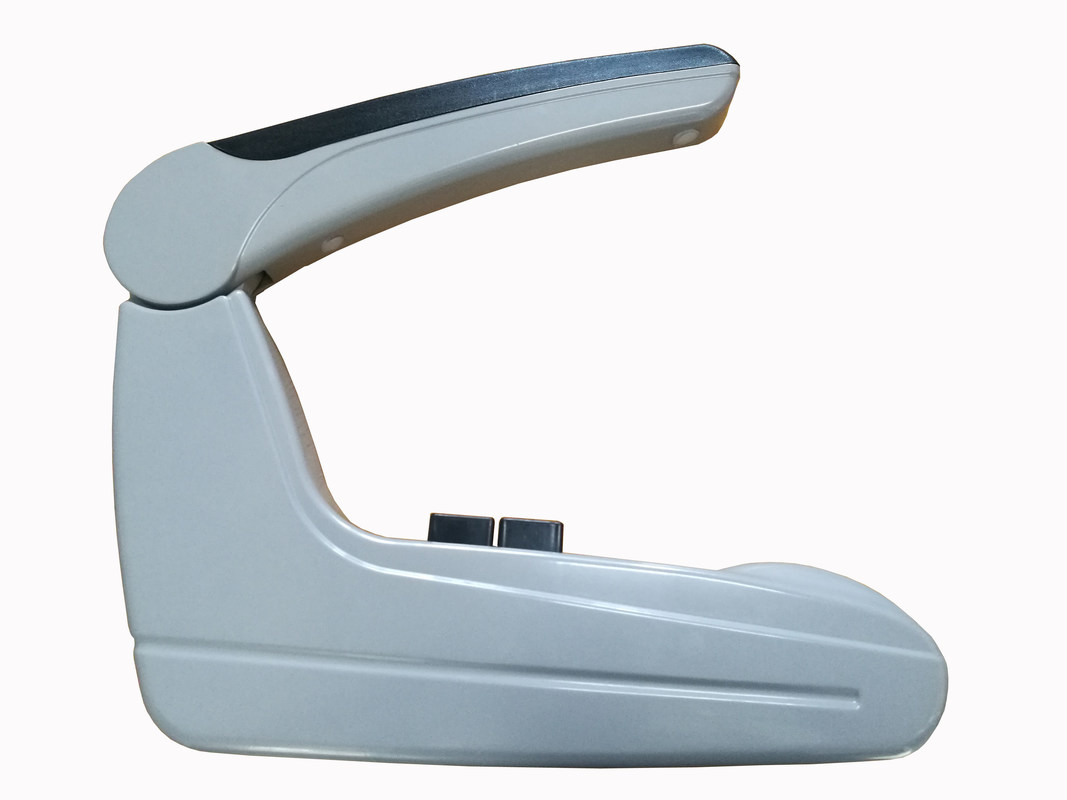 Luxury Aluminium Armrest Regulowalna Funkcja Srebro Czarny Kolor Przesunięcie przycisku