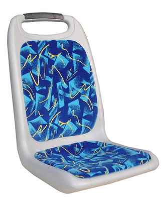 Popular Pretty Plastic Bus Seats , Small Bus Seats Bolt Upholstery Mouted